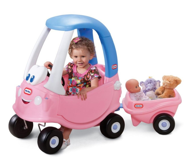 Little Tikes Cozy Coupe Przyczepka Księżniczki różowa - 421853 - zdjęcie 4